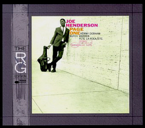 Joe Henderson / Page One (RVG Edition) (미개봉)