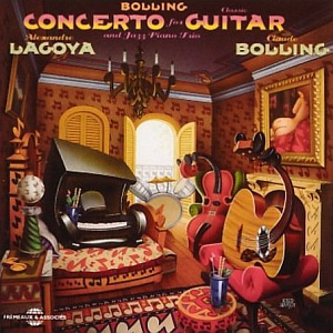 Claude Bolling &amp; Alexandre Lagoya / Concerto for Guitar and Jazz Piano Trio (미개봉)