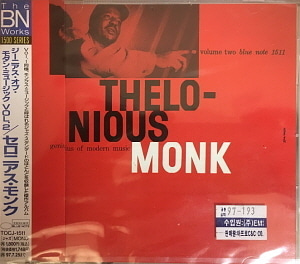 Thelonious Monk / Genius of Modern Music, Vol. 2 (미개봉)