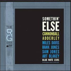 Cannonball Adderley / Somethin&#039; Else (RVG Edition)
