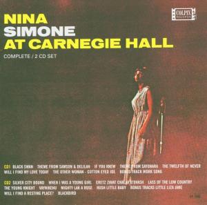 Nina Simone / At Carnegie Hall (2CD, 미개봉)