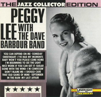 Peggy Lee / Jazz Collector Edition: Peggy Lee with the Dave Barbour Band